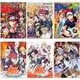 thumbnail image 1 of Set de póster con estampado HD del anime Food Wars, 40 x 60 cm, 6 unidades, 1 of 4