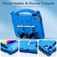thumbnail image 2 of GEAK Kids Case Compatible With iPad 10th Generation Case & iPad (A16) 11th Generation Case, with Shoulder Strap, 2 of 7