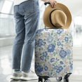 thumbnail image 2 of Pioneer Flower Floral Print Pattern Luggage Cover Fashion Suitcase Cover Baggage Covers Fit 25-28 Inch Luggage (Go Travel), 2 of 5