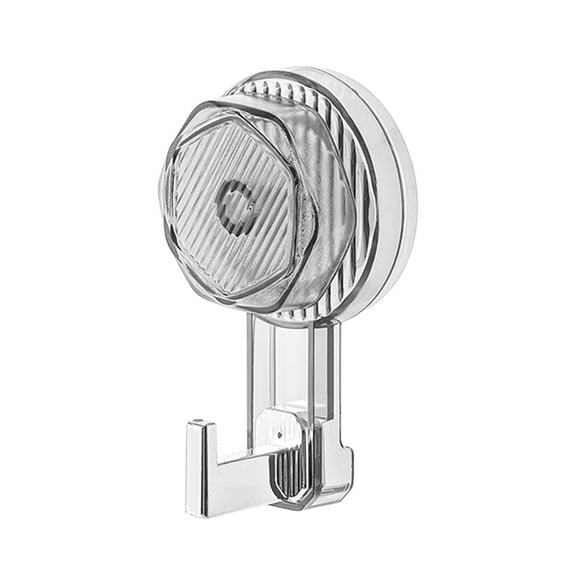 No Hook Shower Curtain 2PCS Strong Suction Cup Hook With No Punching Hole Vacuum Adhesive On The Back Of Bathroom Door No Wall Adhesive Bathroom Towel Clothes Hanging Hook Towel Hook Gray