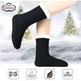 thumbnail image 5 of Calcetines de invierno para mujer, calcetines cálidos de lana suaves y gruesos, regalos navideños Ladi Feliz Sencillez, 5 of 5