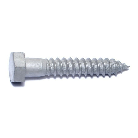 

1/2 x 3 Hot Dip Galvanized Steel Hex Head Lag Screws HLSHS-486