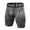 Silver, variant on Hazel Tech-Men Compression Shorts running shorts gym Sport Compression Tights Quick Drying Training Fitness Compression Gym Shorts