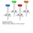 thumbnail image 7 of NIBOLOG 4Pcs Golf Tees with Upgraded Premium Big Head High Durability Unbreakable Height Adjustable Portable Golf Tees Accessories, 7 of 7