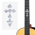 thumbnail image 2 of Luxshiny Guitar Fingerboard Sticker Accessories for Practicing Guitar PVC Silver 1Set, 2 of 6