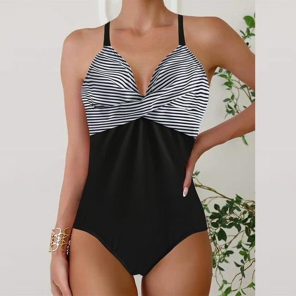 Womens One Piece Bathing Suit Modest Womens Swimsuits Tummy Control Women Swimwear Plus Size Womens Bathing Suits with Shorts High Waisted Bathing Suit Set
