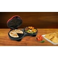 thumbnail image 3 of Taco Tuesday Quesadilla Maker Station, Multipurpose Griddle with 8-Inch Non-Stick Cooking Plate, Red, 3 of 5