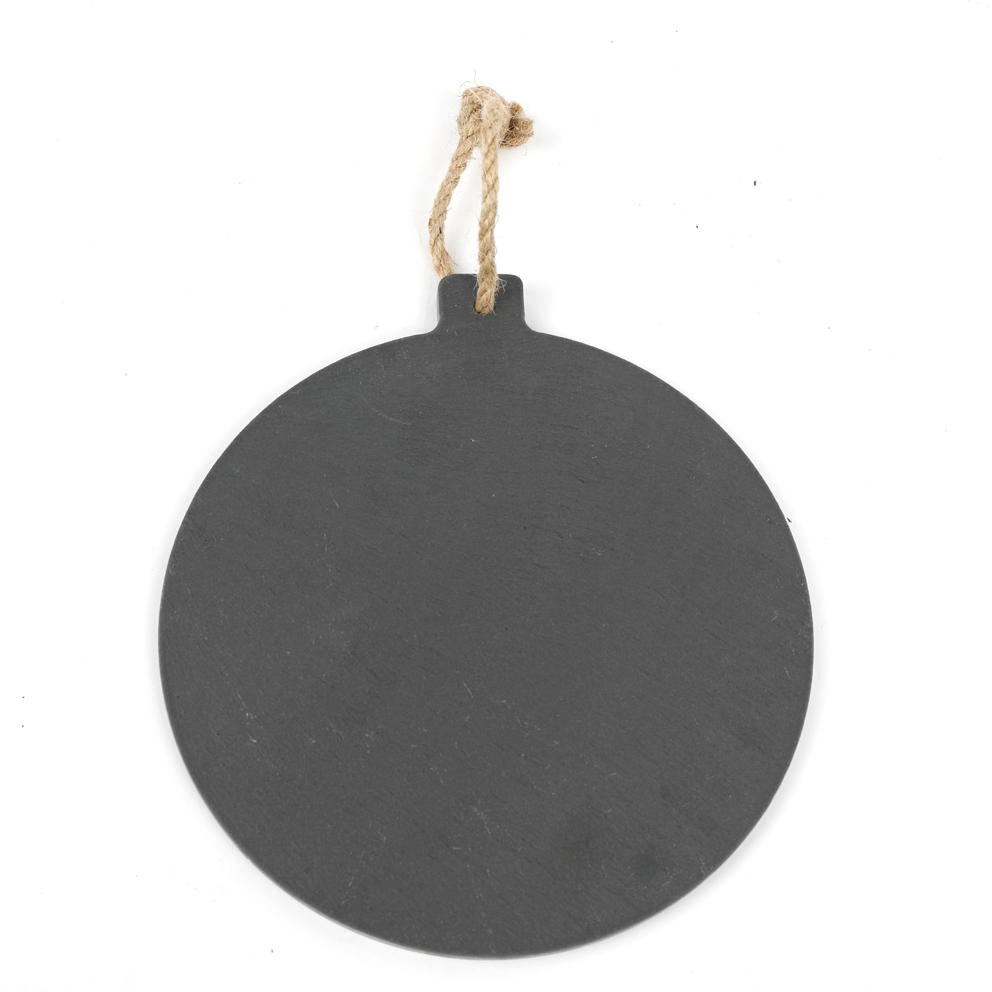 Tabla Piedra Pizarra Redonda 22*20Cm