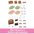 thumbnail image 2 of Calico Critters Ternurines - Juego completo de muebles para casa de mun. Calico Critters N/A, 2 of 2