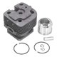 thumbnail image 2 of Kit de pistón de cilindro de 44 mm 4116 020 1215 de repuesto para Stihl FS400 FS450 FS480 SP400 FR450, 2 of 14