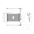 thumbnail image 3 of TYC 3891 A/C Condenser For 11-14 Mazda 2 Fits select: 2011-2014 MAZDA MAZDA2, 3 of 4