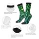 thumbnail image 4 of Balery Green Disco Lights Calcetas Largas con Estampado para Hombre y Mujer – Suaves y Transpirables, Talla Única (US 5-11), 4 of 6