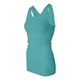 thumbnail image 2 of Bella + Canvas Women's Sheer Mini Rib Racerback Tank Top 8770, 2 of 5