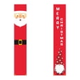 thumbnail image 1 of Cartel de Feliz Navidad - Decoraciones navideñas para puertas de porche delantero - Decoración navideña al aire libre, 1 of 5