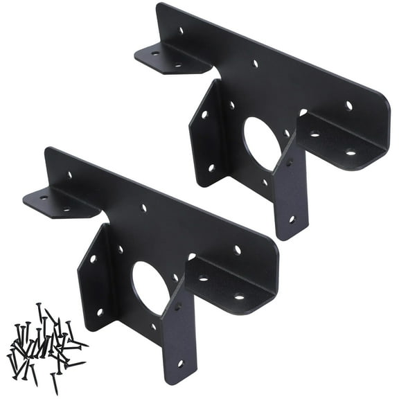 Pergola Brackets Adjustable Post Metal T Shaped Bracket 3-Way Right Angles Corner Bracket Hardware Enduring