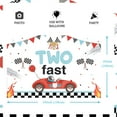 thumbnail image 4 of Two Fast Birthday Decoration Vintage for Boy Blue Red Balloon Kit Backdrop  for 2nd Birthday Decorations Race Car Birthday Supplies, 4 of 6