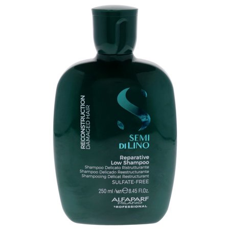 Semi Di Lino Reconstruction Shampooing Réparateur Bas par Alfaparf Milano pour Unisexe - 8.45 Oz Shampooing