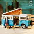 thumbnail image 3 of LEGO Volkswagen T2 Camper Van 10279 Building Kit; Build a Displayable Model Version of the Classic Camper Van (2,207 Pieces), 3 of 7