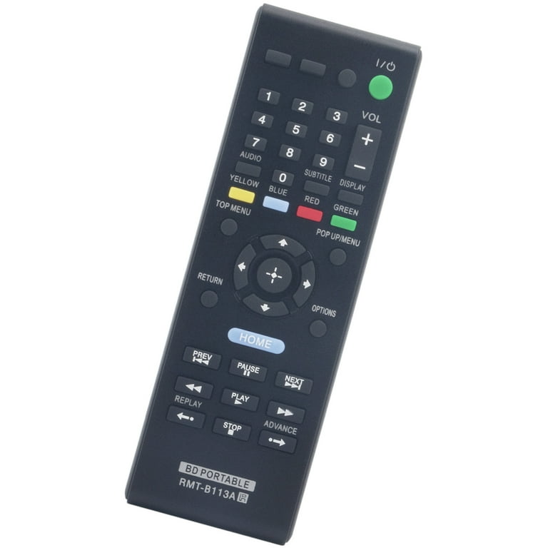 RMT-B113A Replacement Remote Control for Sony Blu-Ray Disc DVD