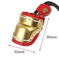 thumbnail image 3 of Caza Protector de la punta del dedo del pulgar para practicar tiro con arco, anillos protectores de flecha (rojo), 3 of 6