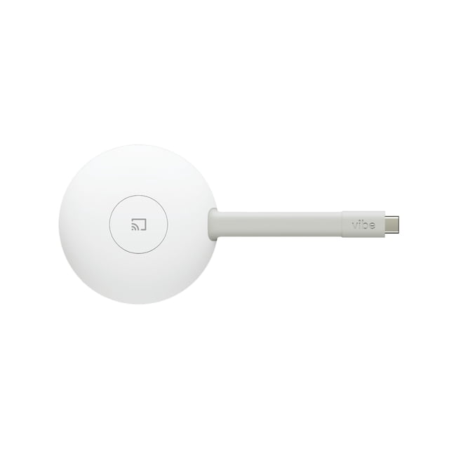 Adaptador inalámbrico de pantalla Vibe Tap 4K con soporte USB-C