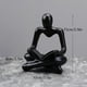 thumbnail image 4 of Estatua de Buda,Figuras de estatuas de Buda Bodhisattva de meditación,Figuras de esculturas budistas,decoración para templos y hogares,Figura de pensador abstracto,Estatua de pensador, 4 of 8