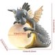 thumbnail image 5 of Escultura de dinosaurio, estatua de dragón de jardín coleccionable meditada, linda estatua de dragón meditada, adorno de resina para decoración de jardín al aire libre para amantes de los, 5 of 5