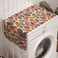 thumbnail image 1 of Philodendron Washing Machine Organizer, Colorful Exotic Bold Hibiscus Monstera, Anti-slip Fabric Top Cover for Washer and Dryer, Purple Dark Peach White, by Ambesonne, 1 of 1