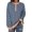 Navy, variant on CAIXIA Womens Henley Neck Striped Sweatshirts Oversized Long Sleeve Tops Casual Pullover Tee Shirts Workout Fall Fashion