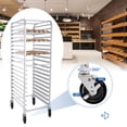 thumbnail image 6 of HARDURA Restaurant Equipment 20 Tier Aluminum Sheet Pan Rack with Casters, NSF Home Commercial Kitchen, 20"L×26"W×69"H, 6 of 7