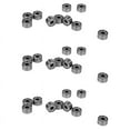 thumbnail image 1 of 30 Pcs Roulements à Billes Radiaux Miniatures en Métal Scellé en Caoutchouc Modèle: 692 ZZ 2X6X3MM, 1 of 8