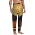 thumbnail image 4 of Kdxio Majestic Butterfly Sunset Pattern Joggers,Sweatpants for Men with Pockets-Large, 4 of 5