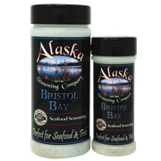 Bristol Bay Seafood Seasoning Mix  Blended With 100% Natural Mixed Spices & Seafood Seasonings  -  Duo - Alaska Seasoning Company