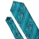 thumbnail image 5 of Set de Corbata Barry.Wang de Seda Verde Azulado con Pañuelo y Gemelos para Hombre, 5 of 8