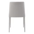 thumbnail image 4 of MOE'S Home NORA FABRIC DINING CHAIR WHITE-M2, 4 of 5