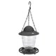 thumbnail image 2 of PavilionShaped Bird Feeder Transparent Hanging Bird Feeder with Wide Opening Movable Cover(Gray ), 2 of 5