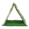 thumbnail image 1 of Lizard Reptile Sleeping Bed Warm Soft Machine Washable Lizard Hide Tent For Bearded Dragon Gecko, 1 of 8
