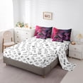 thumbnail image 5 of Castle Fairy Anime Girl Twin Bedding Sets,Black Red Gamepads Bedding Comforter Set, 5 of 8
