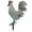 D, variant on Metal Chicken Outdoor Decor, 1 Pack Realistic Hen and Rooster Yard Stakes for Outside, Patio, Garden and Lawn Ornaments (A)