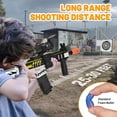 thumbnail image 4 of Fusil de francotirador eléctrico PIXATA Toy Gun con mira, 120 balas, 4 of 7