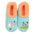 thumbnail image 1 of Snoozies Calcetines de pantuflas emparejables - Divertidas pantuflas de casa para mujer Calcetines antideslizantes y peludos - Regadera - Pequeño, 1 of 5