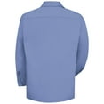thumbnail image 3 of Red Kap Men's Long Sleeve Wrinkle-Resistant Cotton Work Shirt, 3 of 5