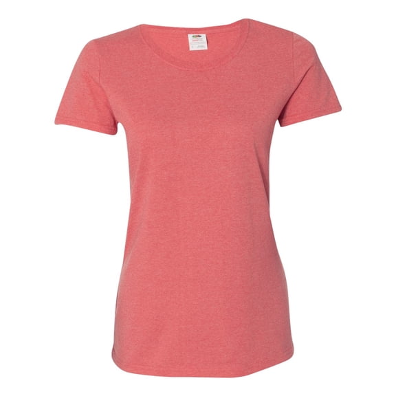 Fruit of the Loom Retro Heather Coral 2221 3XL