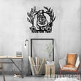thumbnail image 4 of Craftnamesign Custom Floral Persian Cat Metal Wall Art LED Light, Persian Cat Lover Name Sign, 4 of 5