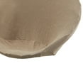 thumbnail image 6 of Fancyes Round Saucer Chair Cover Jacquard Moon Chair Slipcover Washable Soft Anti Slip Stretch Replace Seat Protector for Living Room Khaki, 6 of 8