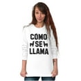 thumbnail image 4 of Como Se Llama Alpaca Animal Humor Long Sleeve TShirt Men Women Brisco Brands S, 4 of 6