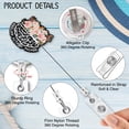 thumbnail image 3 of Soporte para tarjetas ZBBFSCSB Mental Health Matters, clip con purpurina, 3 of 6