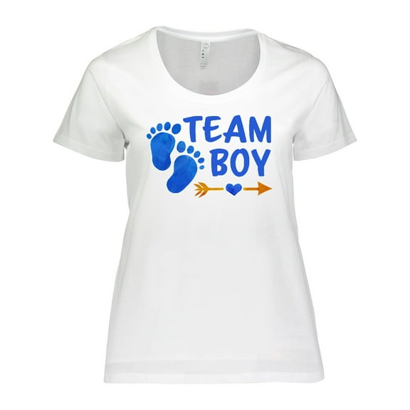 Inktastic Team Boy Women's Plus Size T-Shirt