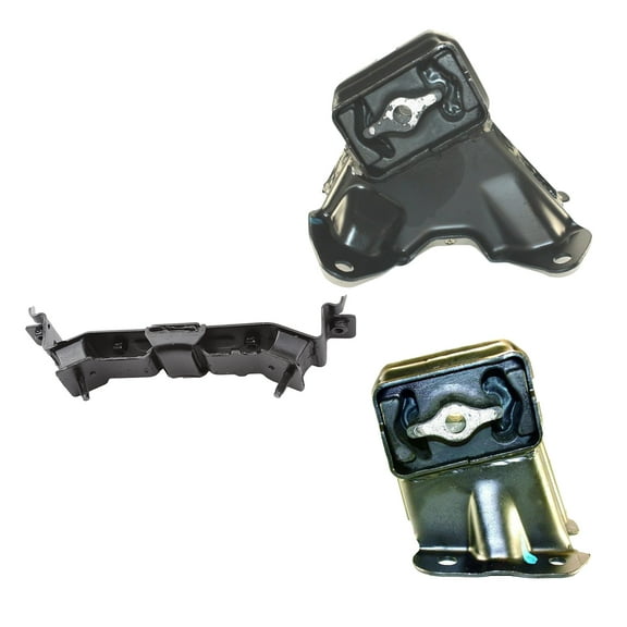 CF Advance For 05-10 Jeep Commander Grand Cherokee 3.7L Engine Motor and Automatic Transmission Mount Set of 3PCS 2005 2006 2007 2008 2009 2010 5529 5541 5620