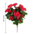thumbnail image 2 of Yonrjhukm Artificial Azalea Bush, Lifelike Silk Flower Bouquet for Indoor Outdoor Decoration, Maintenance-Free Floral Arrangement for Home, Office, Weddings, and Parties, 2 of 4